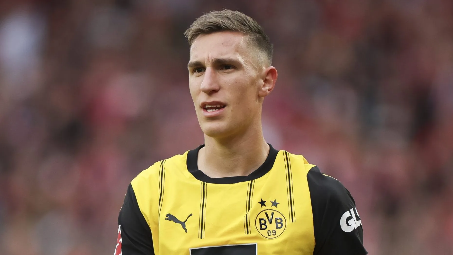 Teste marcado para Nico Schlotterbeck. Foto: Maja Hitij/Getty Images