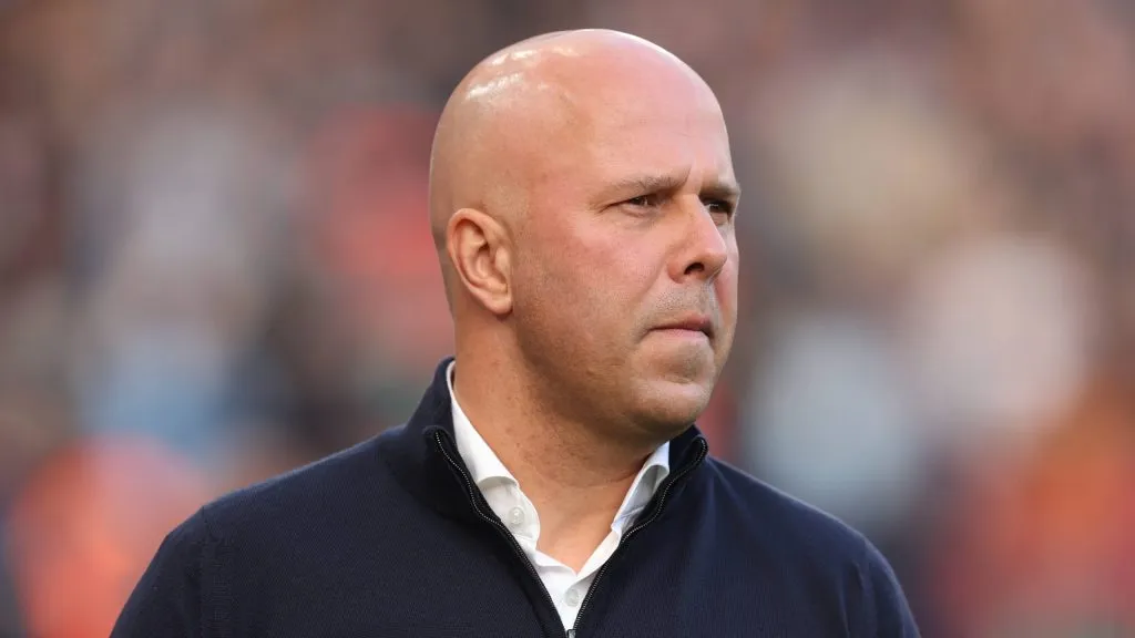 Arne Slot, técnico do Liverpool (Foto: Imago/Colorsport)