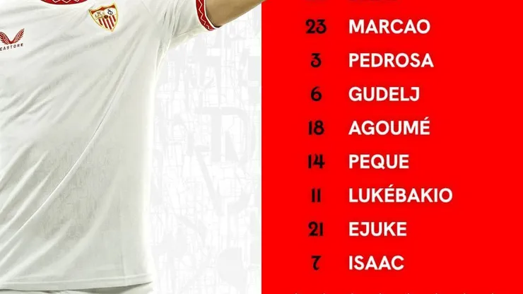 Divulgação Sevilla/X