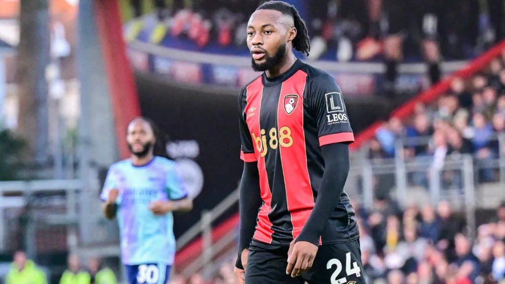 Antoine Semenyo em partida pelo Bournemouth (Foto: IMAGO / Focus Images)