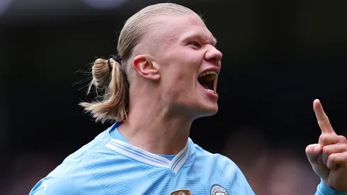 Alvo de Barcelona e Real Madrid, Haaland abre conversas para jogar em novo clube (Photo by Alex Livesey/Getty Images)