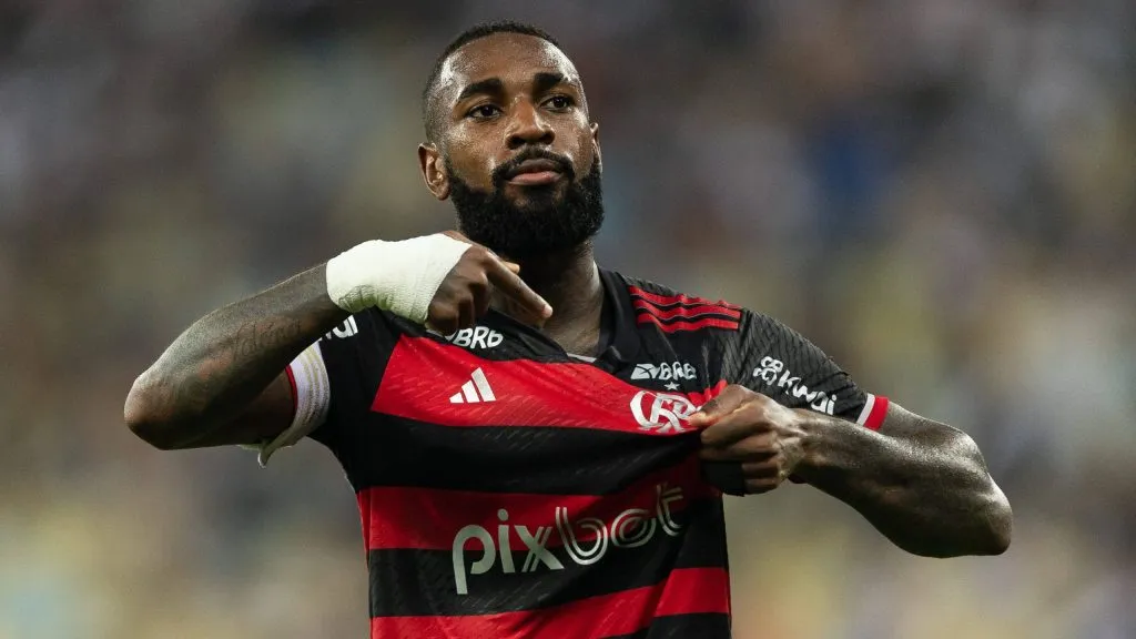 Gerson, meio-campista do Flamengo (Foto: Ruano Carneiro/Imago/Carneiro Images)