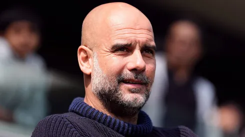 Pep Guardiola, treinador do Manchester City. foto: IMAGO / PA Images