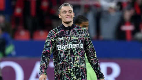 Florian Wirtz em partida pelo Bayer Leverkusen
