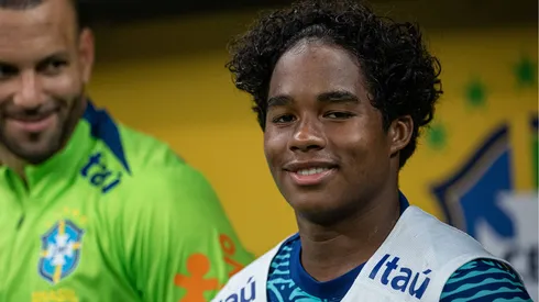 Endrick com a Seleção Brasileira