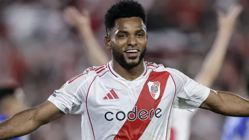 Ex-Palmeiras, Miguel Borja topa deixar o River Plate para atuar em gigante carioca. (Foto: Imago)