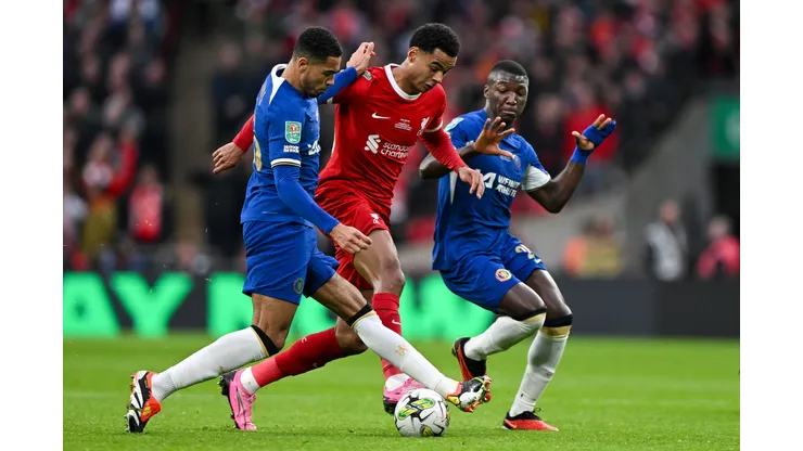 Final da última edição da Carabao Cup, vencida pelo Liverpool contra o Chelsea (Foto: Mike Hewitt/Getty Images)