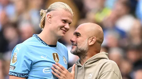 Guardiola concorda e Manchester City decide vender Haaland com duas condições. (Photo by Michael Regan/Getty Images)