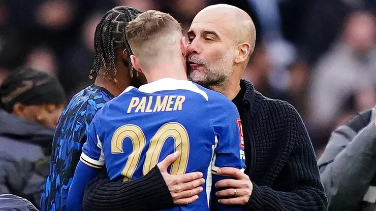 Guardiola e Palmer se enfrentam nesta temporada.