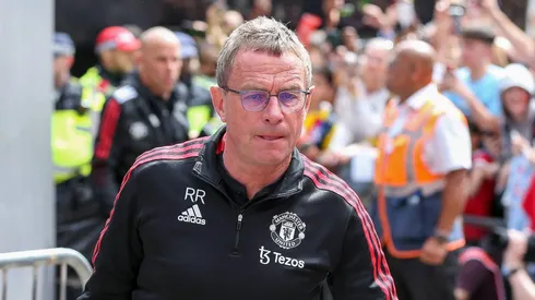 As performances impressionantes de Kenneth Adejenughure, como os 16 gols na última temporada e seu desempenho na seleção austríaca sub-17, despertaram o interesse de olheiros e ex-técnico do United, Ralf Rangnick. (Foto: IMAGO / Pro Sports Images)