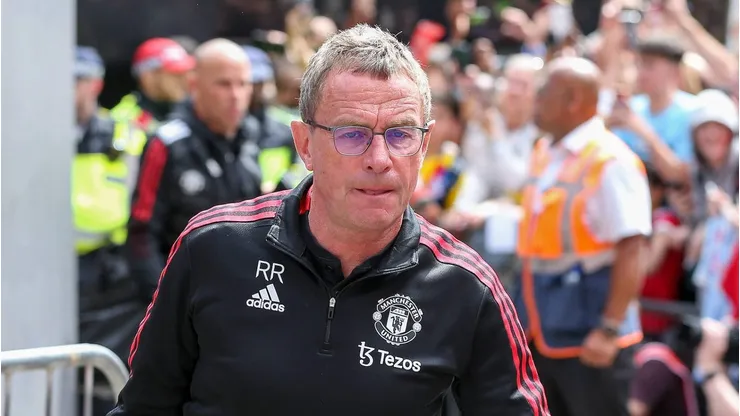 As performances impressionantes de Kenneth Adejenughure, como os 16 gols na última temporada e seu desempenho na seleção austríaca sub-17, despertaram o interesse de olheiros e ex-técnico do United, Ralf Rangnick. (Foto: IMAGO / Pro Sports Images)