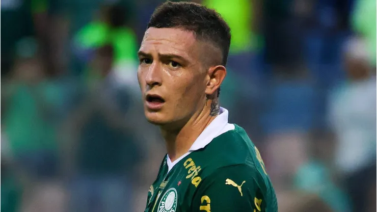 Dois grandes rivais querem a contratação do argentino Aníbal Moreno, do Palmeiras. Foto: IMAGO / Fotoarena