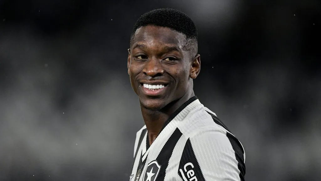 Luiz Henrique, atacante do Botafogo e da Seleção Brasileira. Foto: Thiago Ribeiro/AGIF