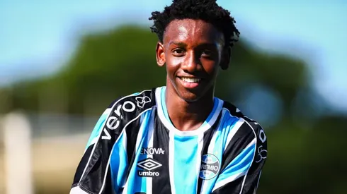 Gabriel Mec é uma das grandes joias do futebol brasileiro (Foto: Renan Jardim/Divulgação/Grêmio