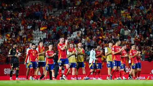 Espanha venceu a Dinamarca na última rodada da Liga das Nações (Foto: Mateo Villalba Sanchez/Getty Images)