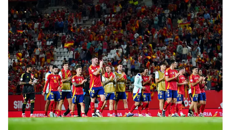 Espanha venceu a Dinamarca na última rodada da Liga das Nações (Foto: Mateo Villalba Sanchez/Getty Images)
