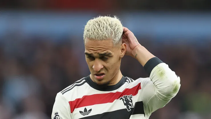 Manchester United quer vender Antony. Foto: IMAGO / Colorsport