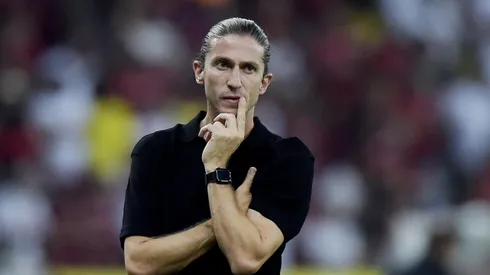 Filipe Luís, técnico do Flamengo. Foto: Alexandre Loureiro/AGIF