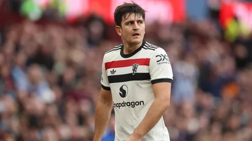 Harry Maguire em partida pelo Manchester United