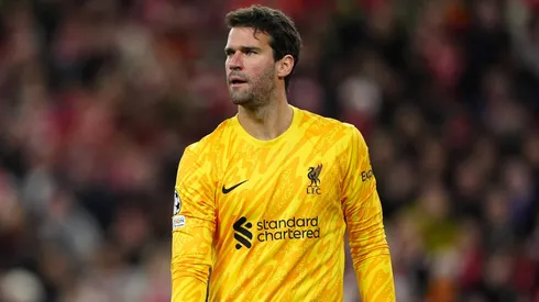 Alisson, goleiro do Liverpool.