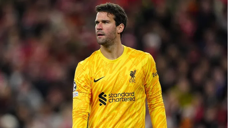 Alisson, goleiro do Liverpool.