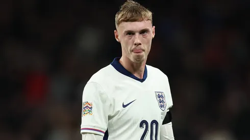 Cole Palmer em partida pela Seleção da Inglatera