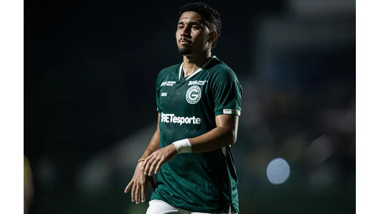 Rildo durante a partida entre Goiás e Santos, no dia 07 de outubro de 2024, pela Série B. (Sipa US / Alamy Stock Photo)