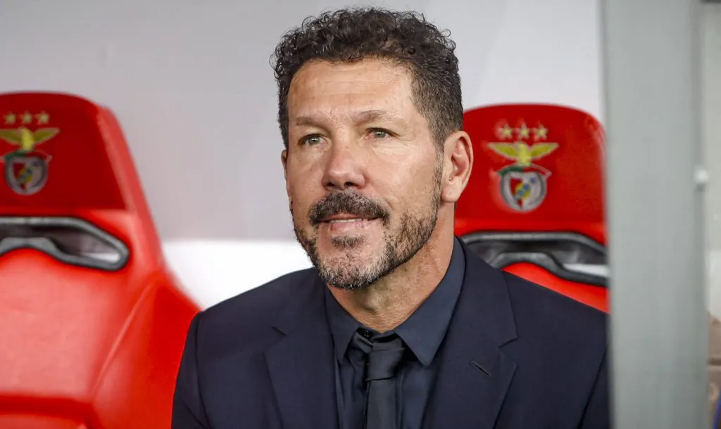 Diego Simeone, treinador do Atlético de Madrid. Foto: IMAGO / Sports Press Photo