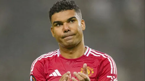Casemiro, do Manchester United, é aprovado para jogar em grande potência apos reunião. (Foto: Imago)
