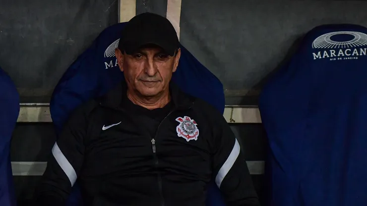 Ramón Díaz em partida pelo Corinthians
