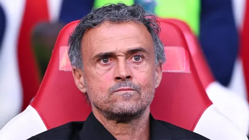 Treinador do PSG, Luis Enrique, pode perder esse jogador em breve.. foto: federico pestellini / panoramic