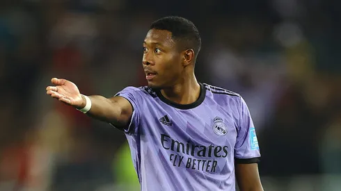 Alaba teve lesão muscular. Foto: Michael Steele/Getty Images