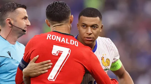 Cristiano Ronaldo e Mbappé no Real Madrid.