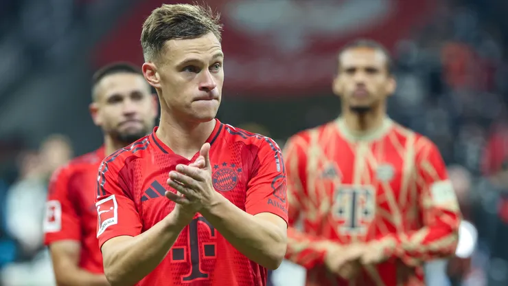 Kimmich em partida pelo Bayern de Munique