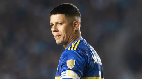 Marcos Rojo com a camisa do Boca Juniors.