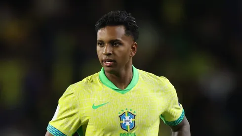 Rodrygo exalta estrutura do Palmeiras. Foto: Lucas Figueiredo/Getty Images