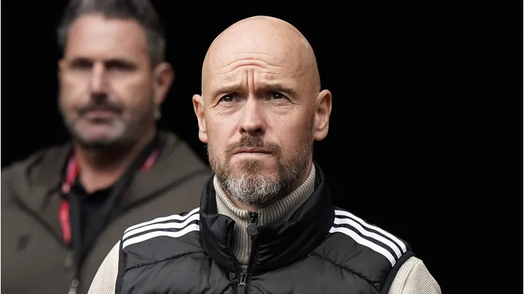 Jogador do Manchester United parece insatisfeito após atitude de ten Hag. Foto: IMAGO / Sportimage