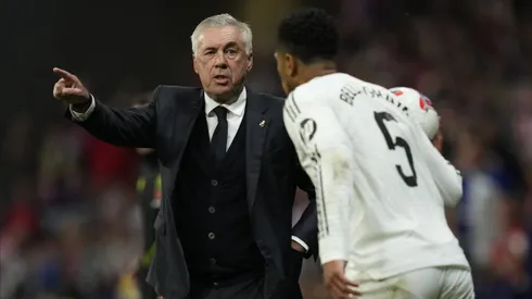 Ancelotti no Real Madrid.