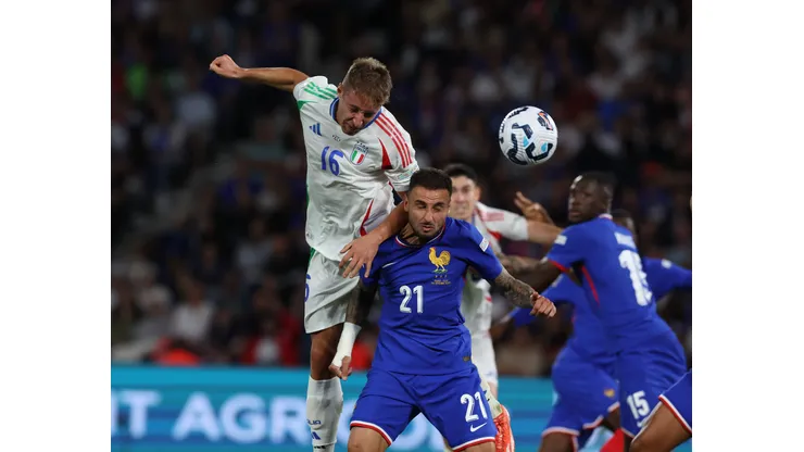França em derrota para a Itália na última Data FIFA pela Liga das Nações (Foto: Claudio Villa/Getty Images)