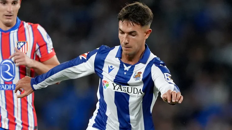 Zubimendi deve jogar no Arsenal. Foto: Juan Manuel Serrano Arce/Getty Images
