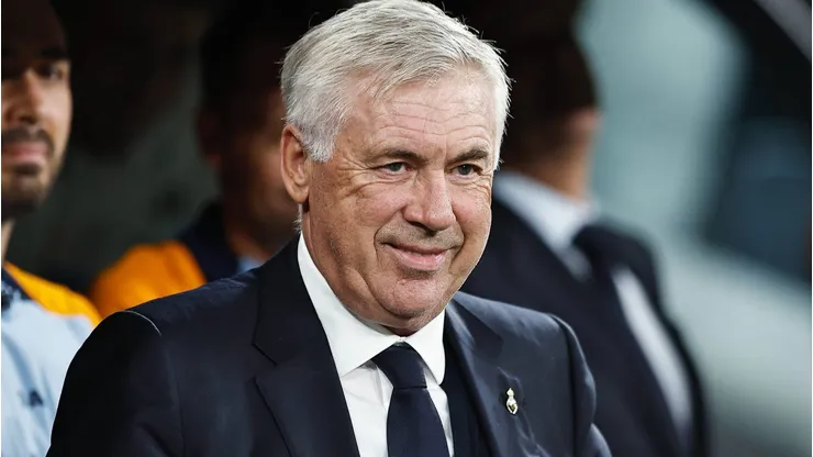 Carlo Ancelotti, treinador do Real Madrid. Crédito: IMAGO / AFLOSPORT