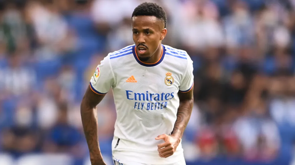 Éder Militão pelo Real Madrid. (Foto: David Ramos/Getty Images)