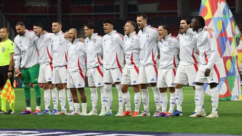 Itália em sua última aparição pela Nations League, em setembro (Foto: Claudio Villa/Getty Images)