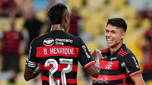 Luiz Araújo pode ganhar chance no time titular do Flamengo. Foto: Thiago Ribeiro/AGIF