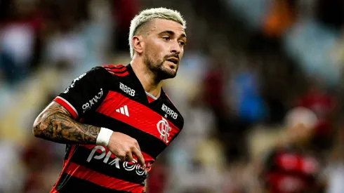 Arrascaeta, meia do Flamengo e da Seleção Uruguaia. (Foto: Celso Pupo/Imago/Fotoarena)