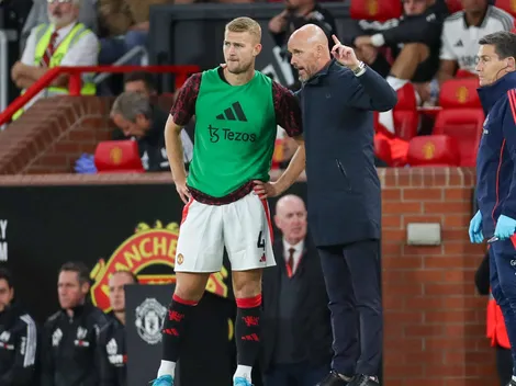 De Ligt deseja continuidade de Ten Hag no Manchester United
