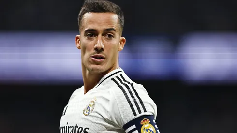 Lucas Vázquez com a camisa do Real Madrid
