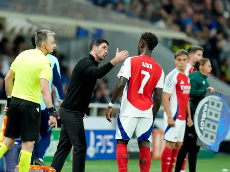 Arteta se derrete por atuação de Saka contra Southampton