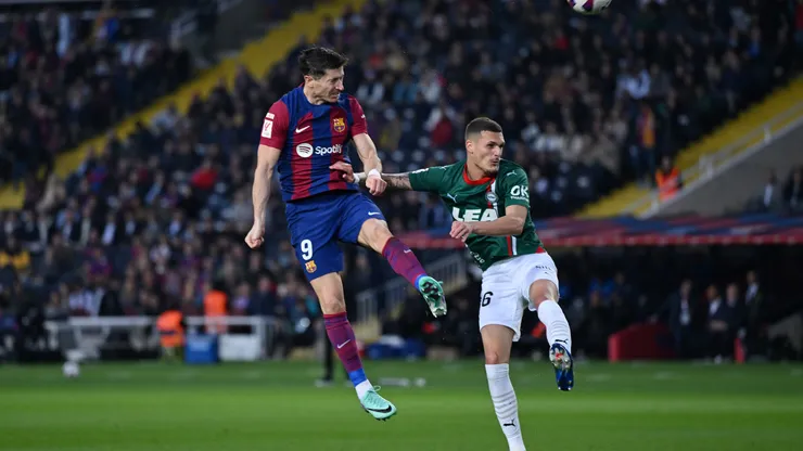 Partida entre Barcelona e Alavés