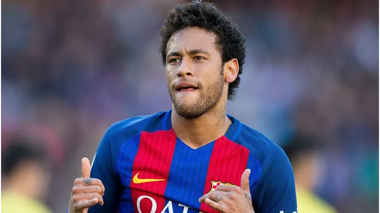 Neymar em ação pelo Barcelona em 2017 (Photo by Denis Doyle/Getty Images)